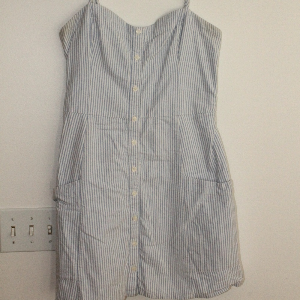 Preppy ABERCROMBIE & FITCH striped dress w pockets